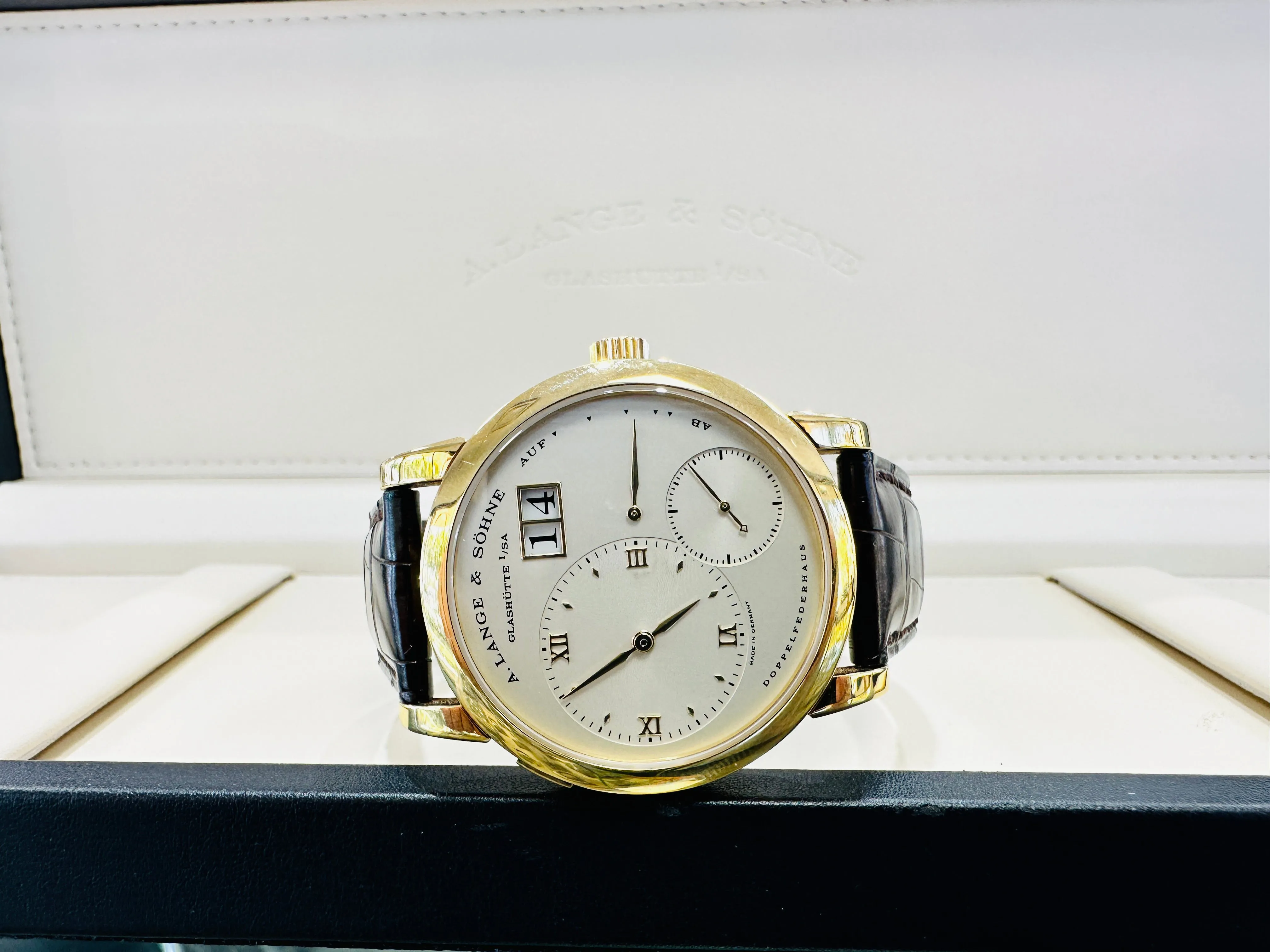 A. Lange & Söhne Lange 1 101.021 38.5mm Yellow gold Silver 3