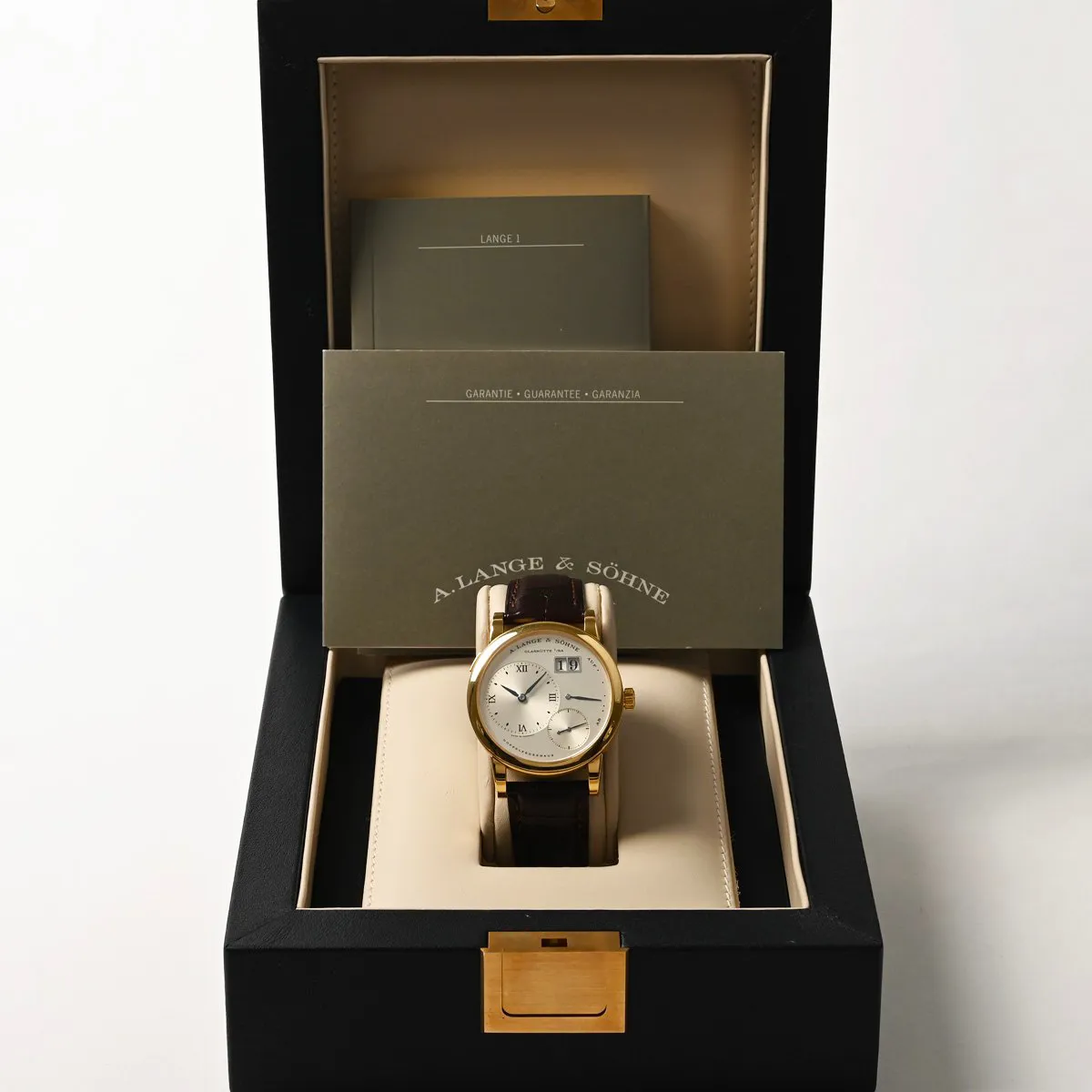 A. Lange & Söhne Lange 1 101.022 38.5mm Yellow gold Silver 5