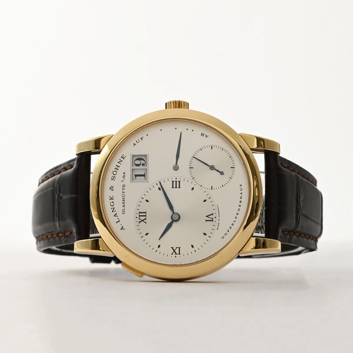 A. Lange & Söhne Lange 1 101.022 38.5mm Yellow gold Silver 7