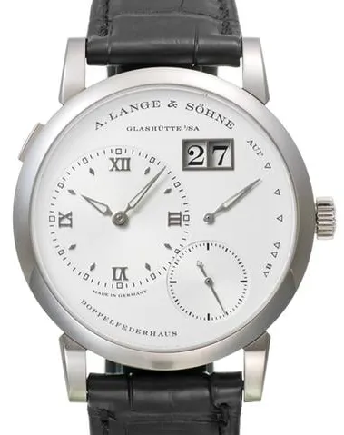 A. Lange & Söhne Lange 1 191.039 38.5mm White gold Silver