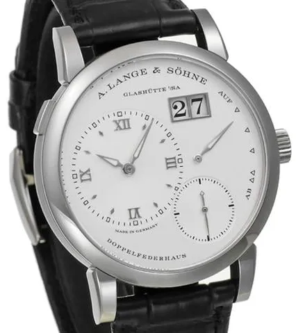 A. Lange & Söhne Lange 1 191.039 38.5mm White gold Silver 6