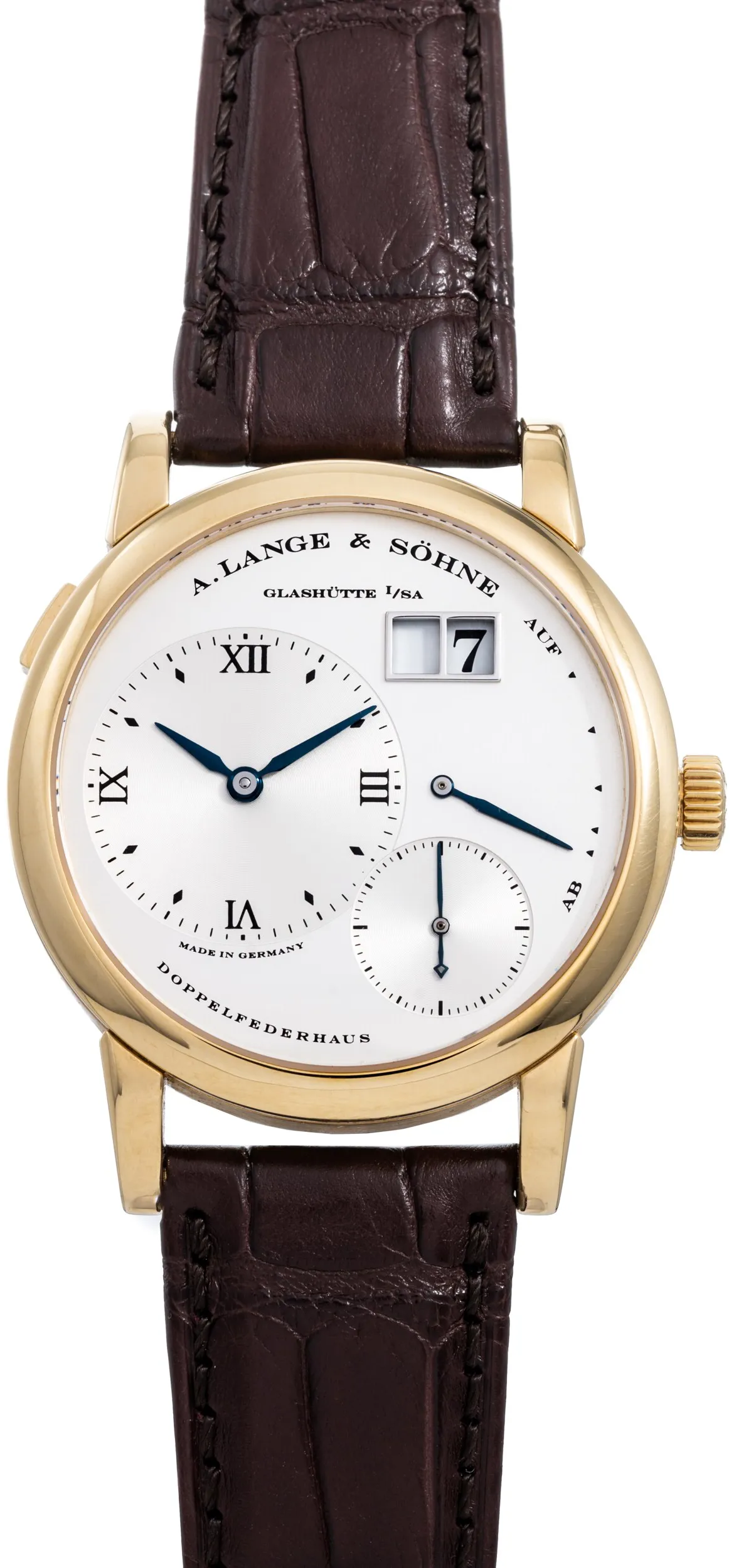 A. Lange & Söhne Lange 1 40990412/AS05985 38.5mm Yellow gold and 18k yellow gold Silver 1