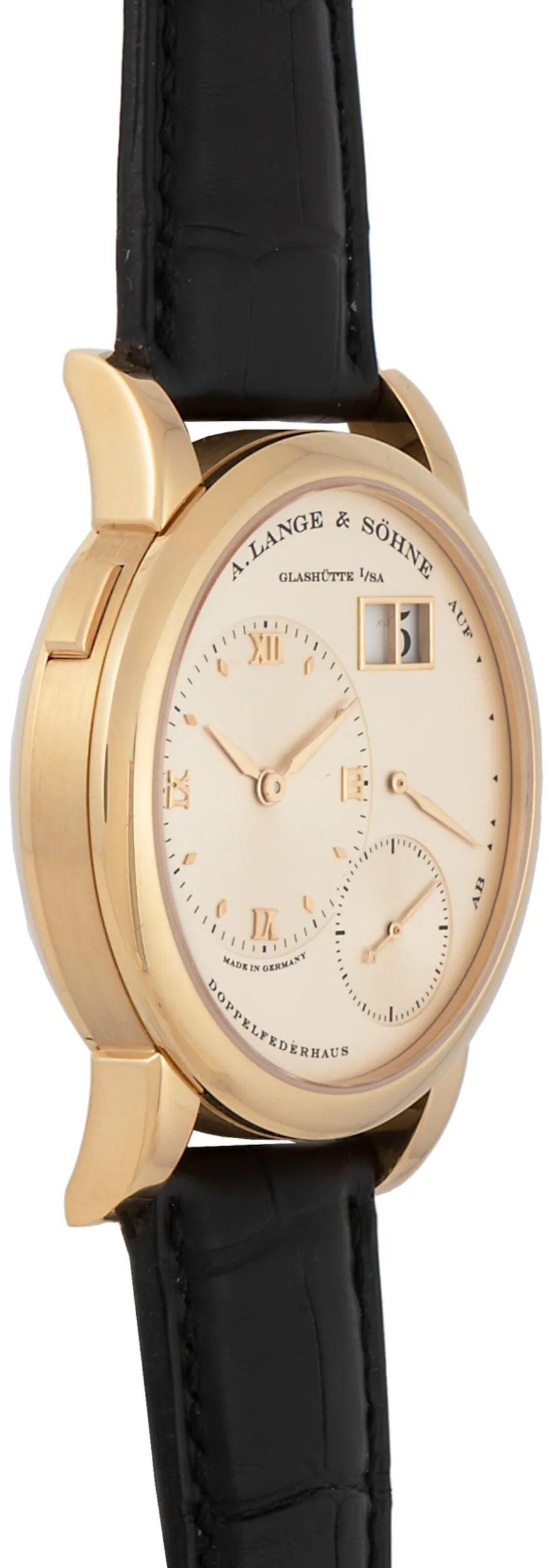 A. Lange & Söhne Lange 1 40991303/AS08349 38.5mm Yellow gold Silver 2