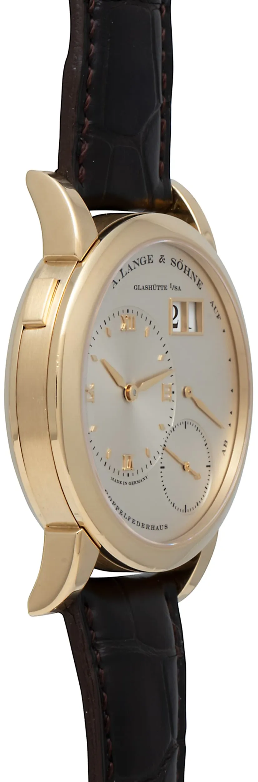 A. Lange & Söhne Lange 1 40991420/AS08706 38.5mm Yellow gold Black 2