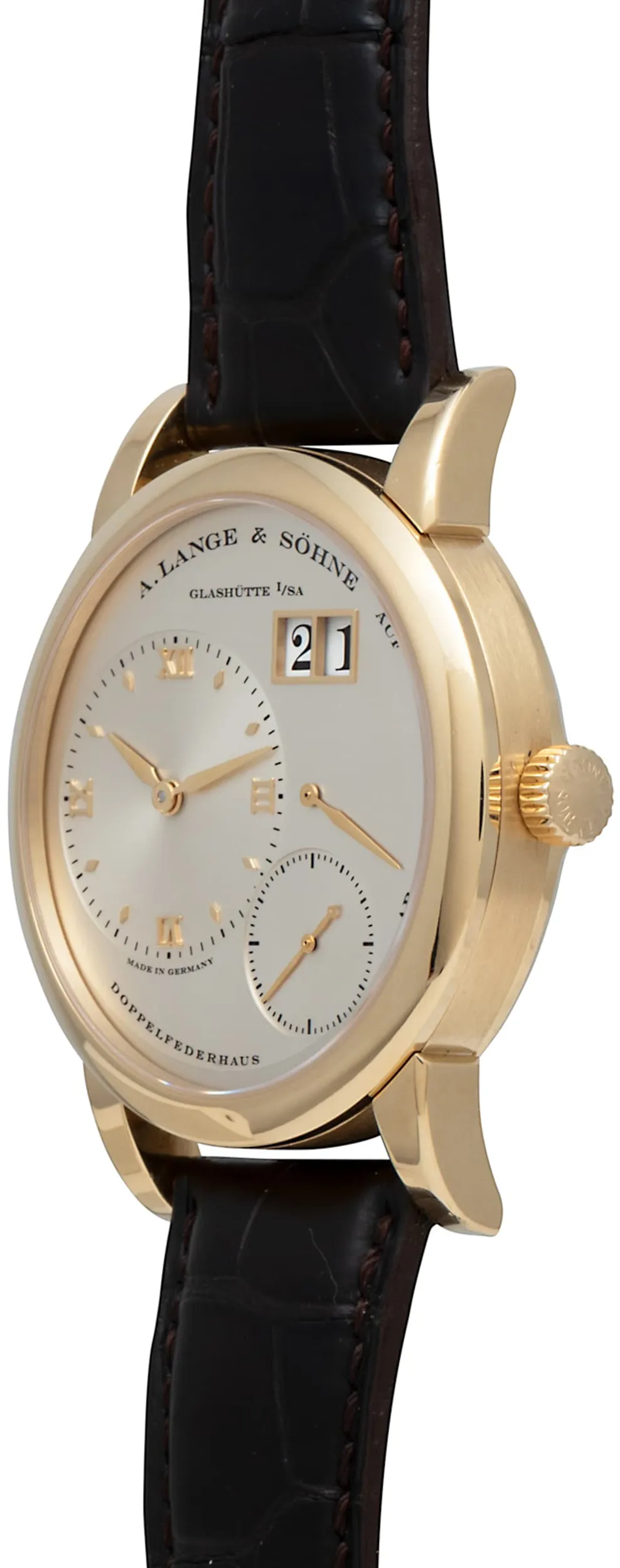 A. Lange & Söhne Lange 1 40991420/AS08706 38.5mm Yellow gold Black 3