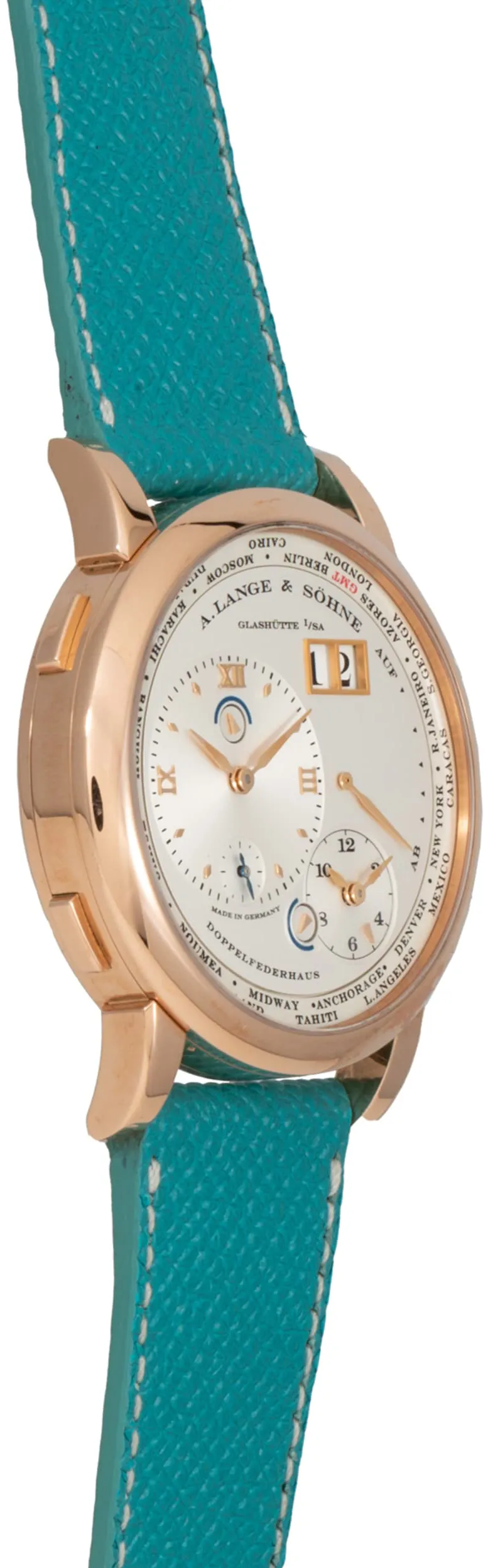 A. Lange & Söhne Lange 1 40990584/AS06253 42mm Rose gold Silver 2