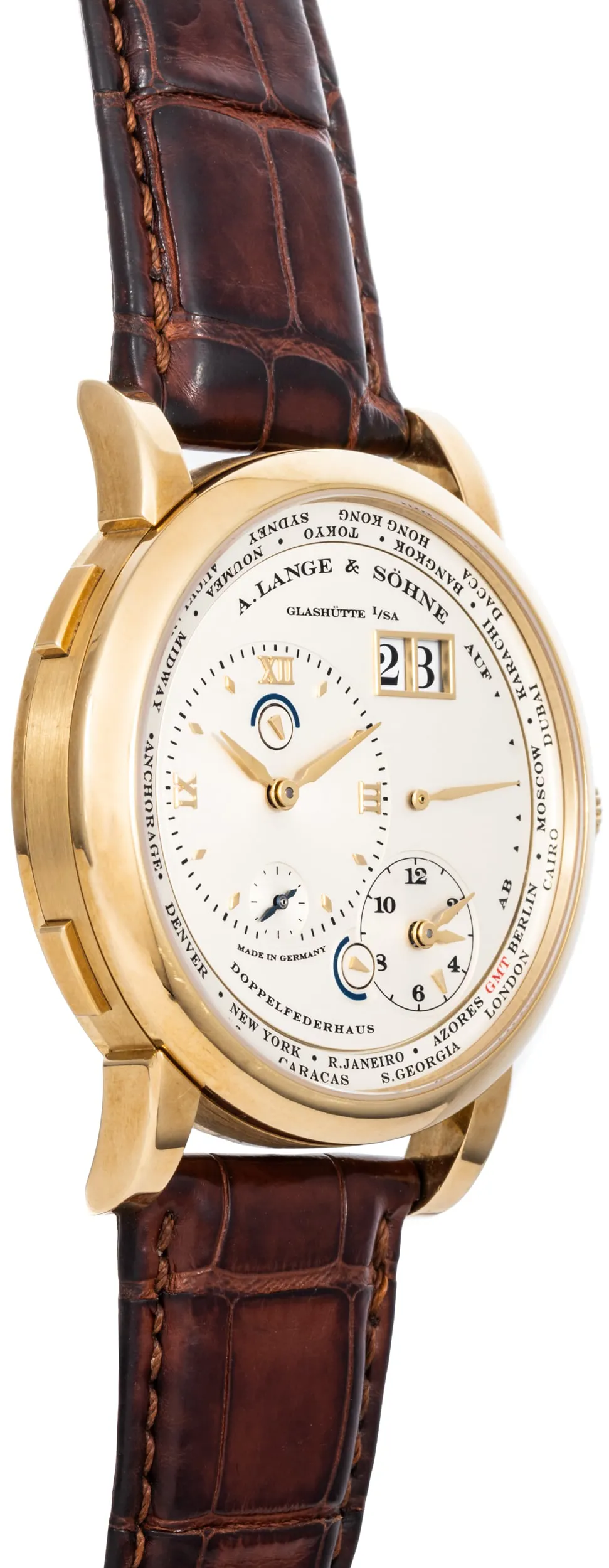 A. Lange & Söhne Lange 1 40990944/AS06572 42mm Yellow gold and 18k yellow gold Silver 2