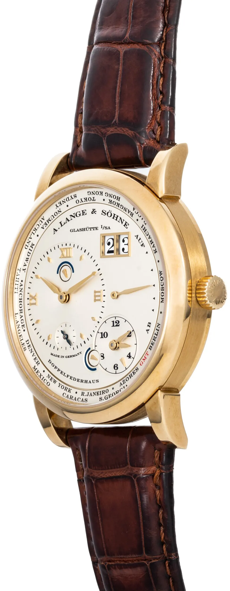 A. Lange & Söhne Lange 1 40990944/AS06572 42mm Yellow gold and 18k yellow gold Silver 3