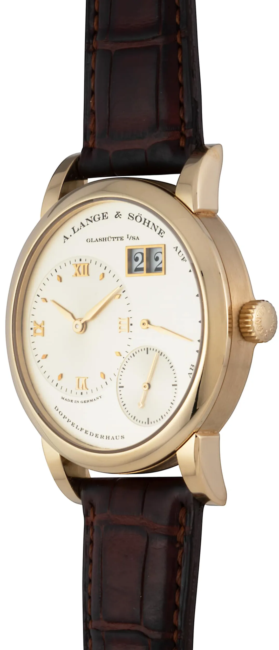 A. Lange & Söhne Lange 1 40991494/AS08806 38.5mm Yellow gold Silver 3