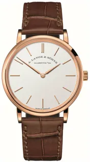 A. Lange & Söhne Saxonia 201.033 18k rose gold Silver