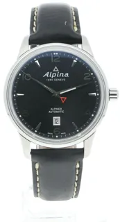 Alpina Alpiner AL525X4E3/6 41mm Stainless steel Black