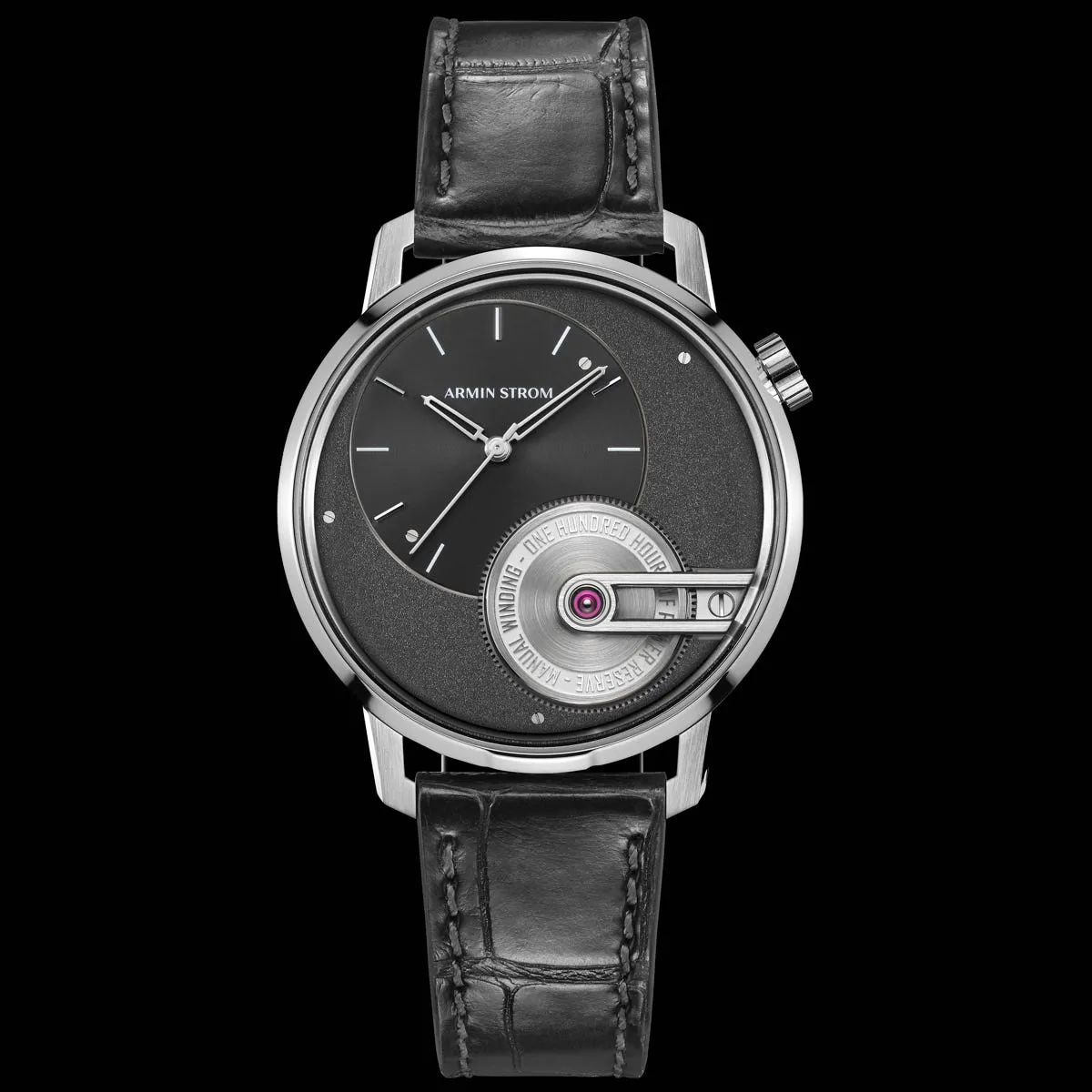 Armin Strom TRIBUTE 1 38mm Stainless steel Black