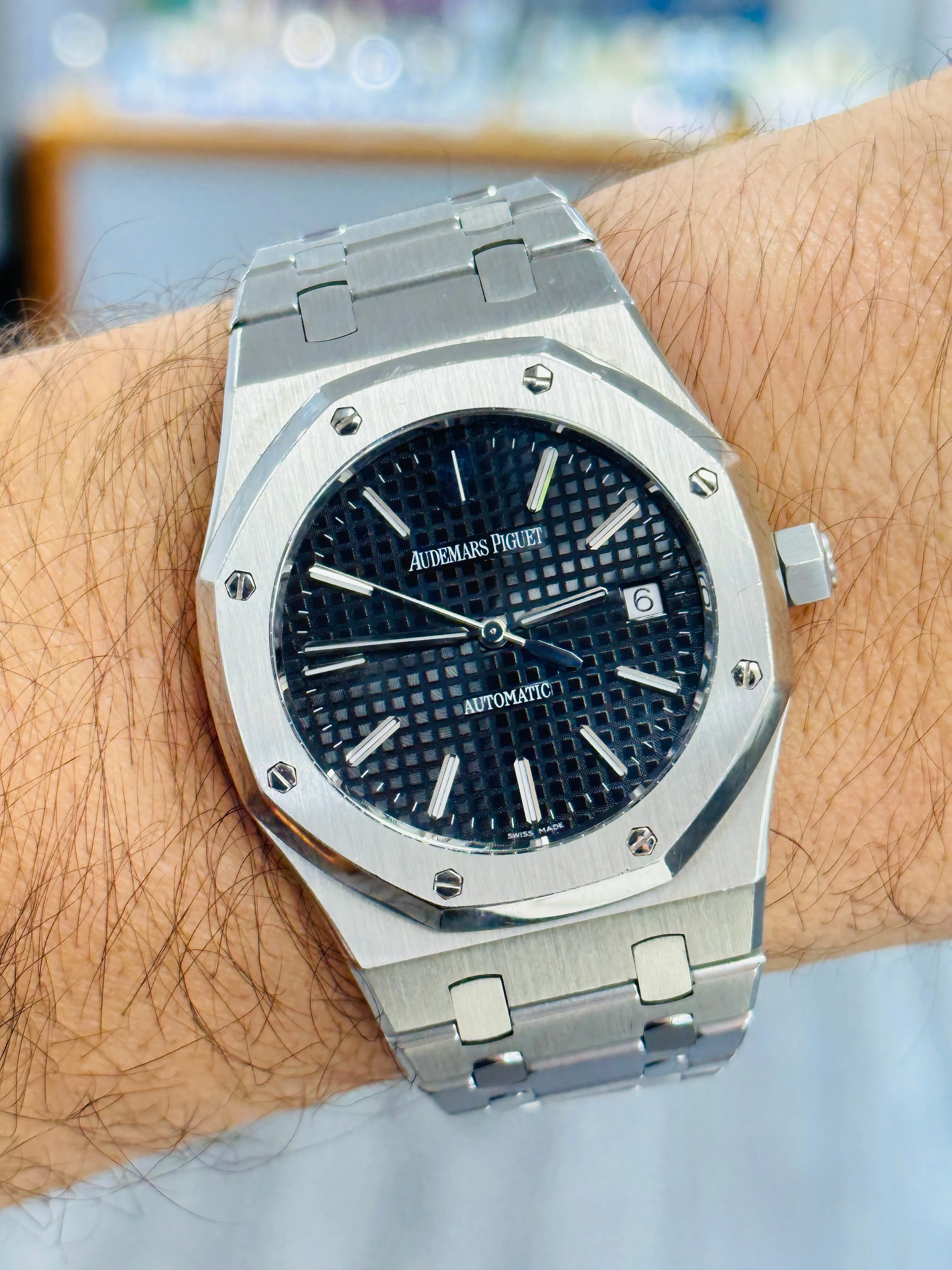 Audemars Piguet Royal Oak 15300ST.OO.1220ST.03 39mm Stainless steel Black 15