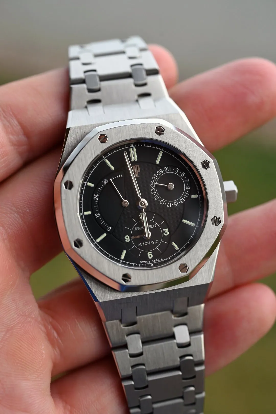 Audemars Piguet Royal Oak 25730ST 36mm Silver Black and Matte 14