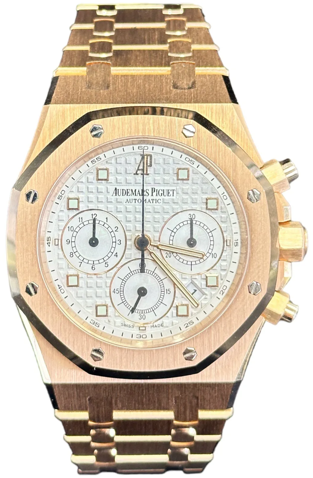 Audemars Piguet Royal Oak 25960OR.OO.1185OR.01 39mm Rose gold White