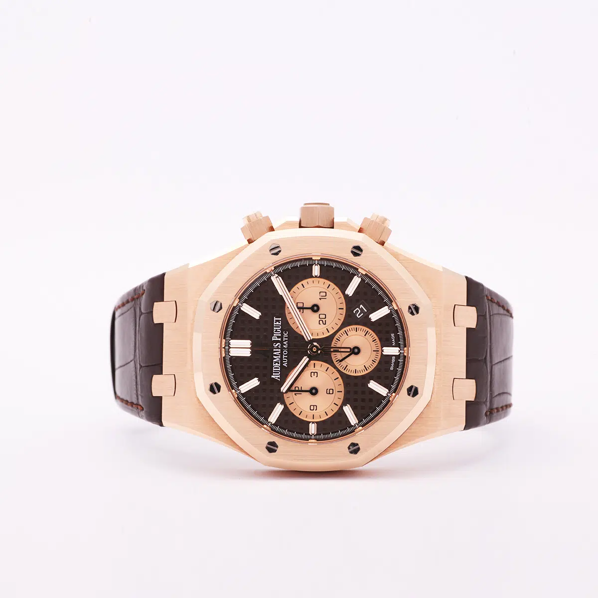 Audemars Piguet Royal Oak 26331OR 41mm Rose gold Brown 1