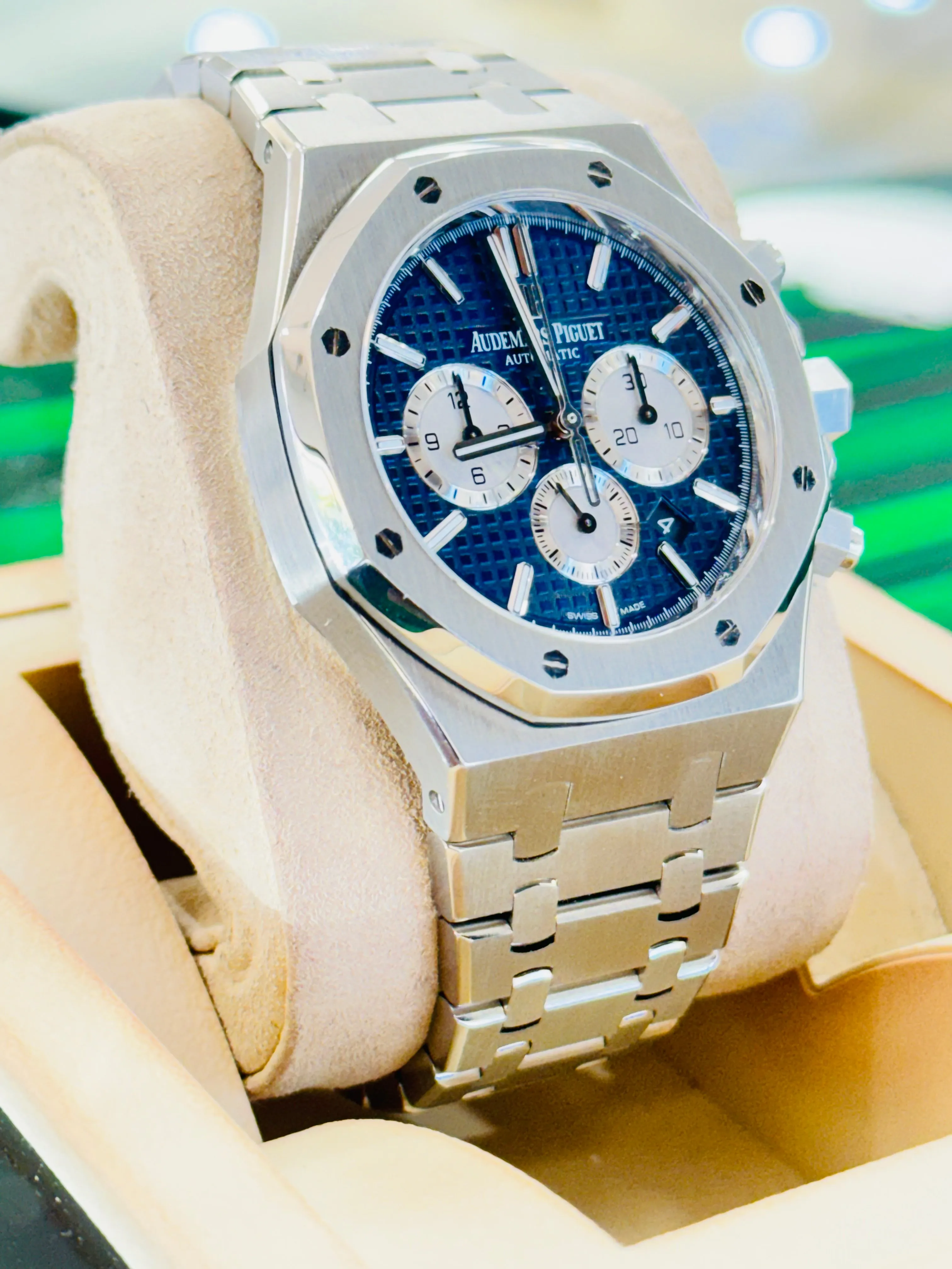 Audemars Piguet Royal Oak 26331ST.OO.1220ST.01 41mm Stainless steel Blue