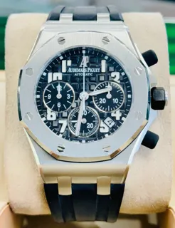 Audemars Piguet Royal Oak Offshore 26283ST.OO.D010CA.01 Stainless steel and Rubber White