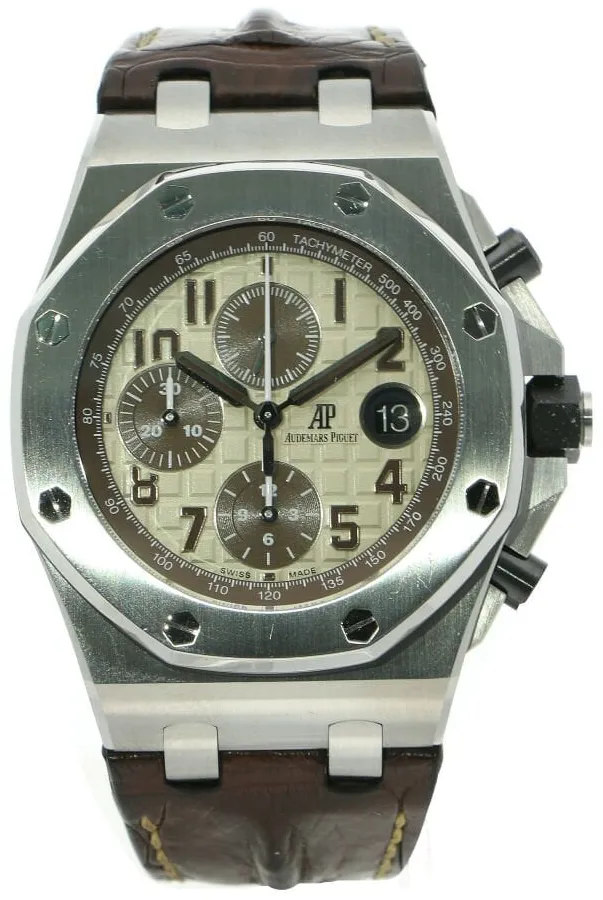 Audemars Piguet Royal Oak Offshore 26470ST.OO.A801CR.01 42mm Stainless steel Beige