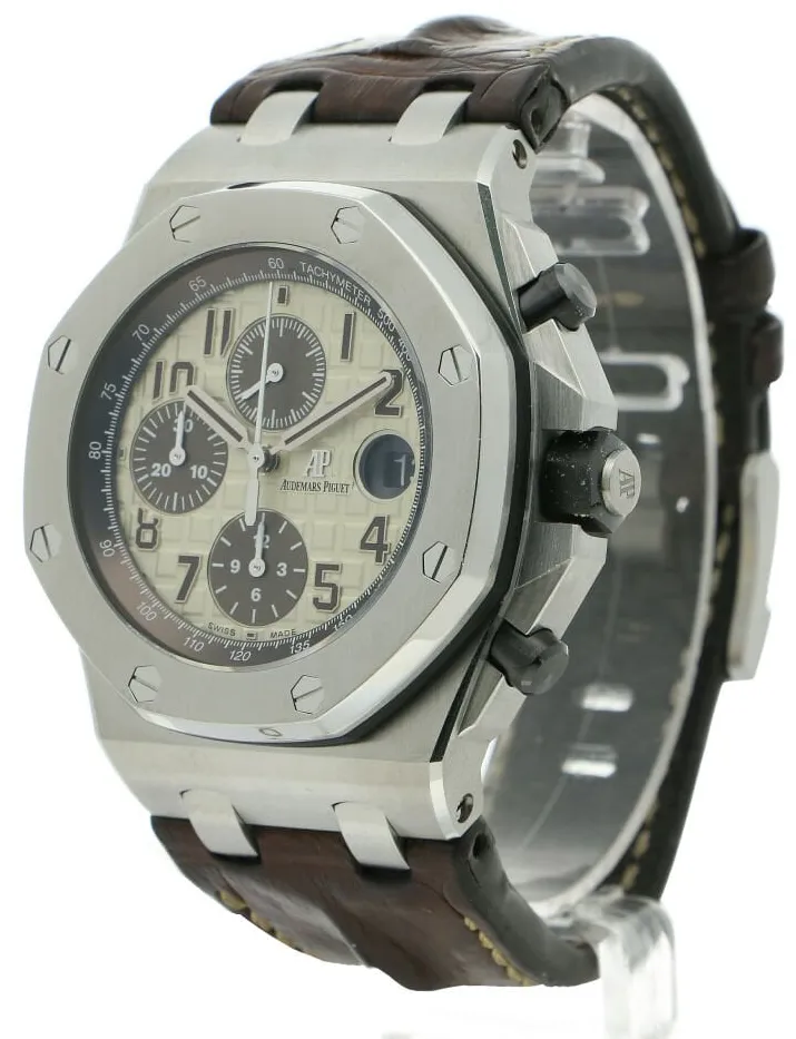 Audemars Piguet Royal Oak Offshore 26470ST.OO.A801CR.01 42mm Stainless steel Beige 1