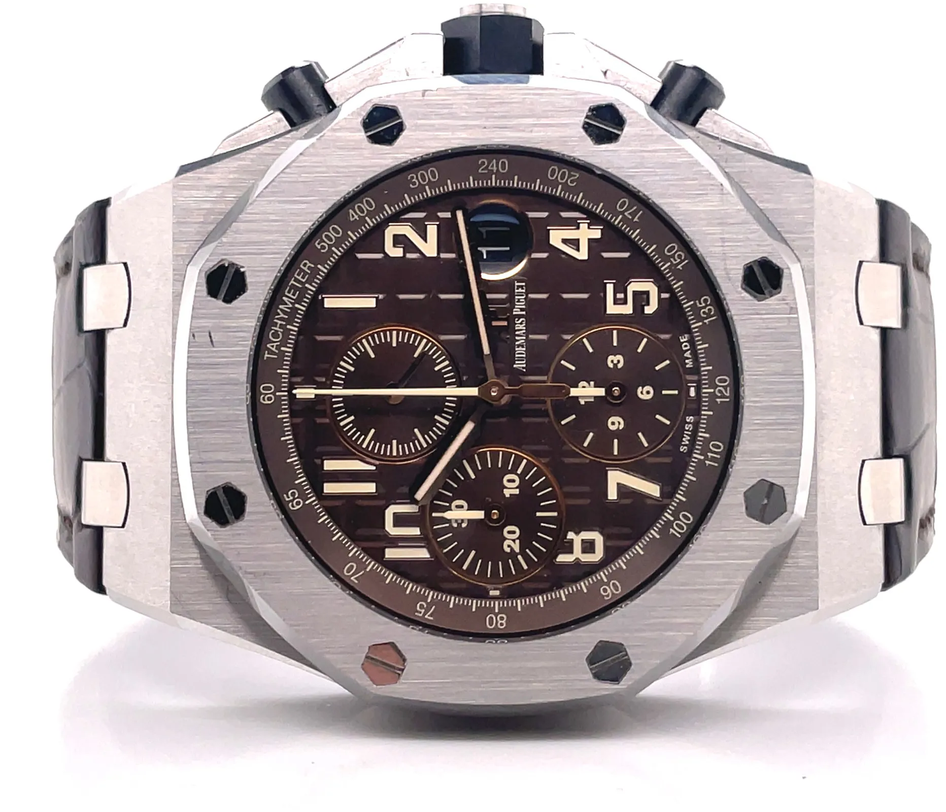 Audemars Piguet Royal Oak Offshore 26470ST.OO.A820CR.01 42mm Stainless steel Brown 1