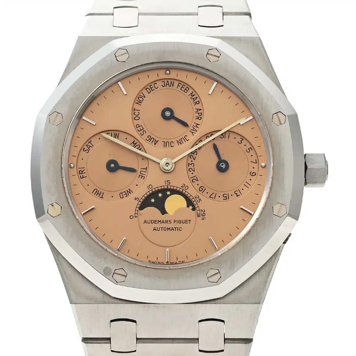 Audemars Piguet Royal Oak Perpetual Calendar 25654ST 39mm Stainless steel Salmon