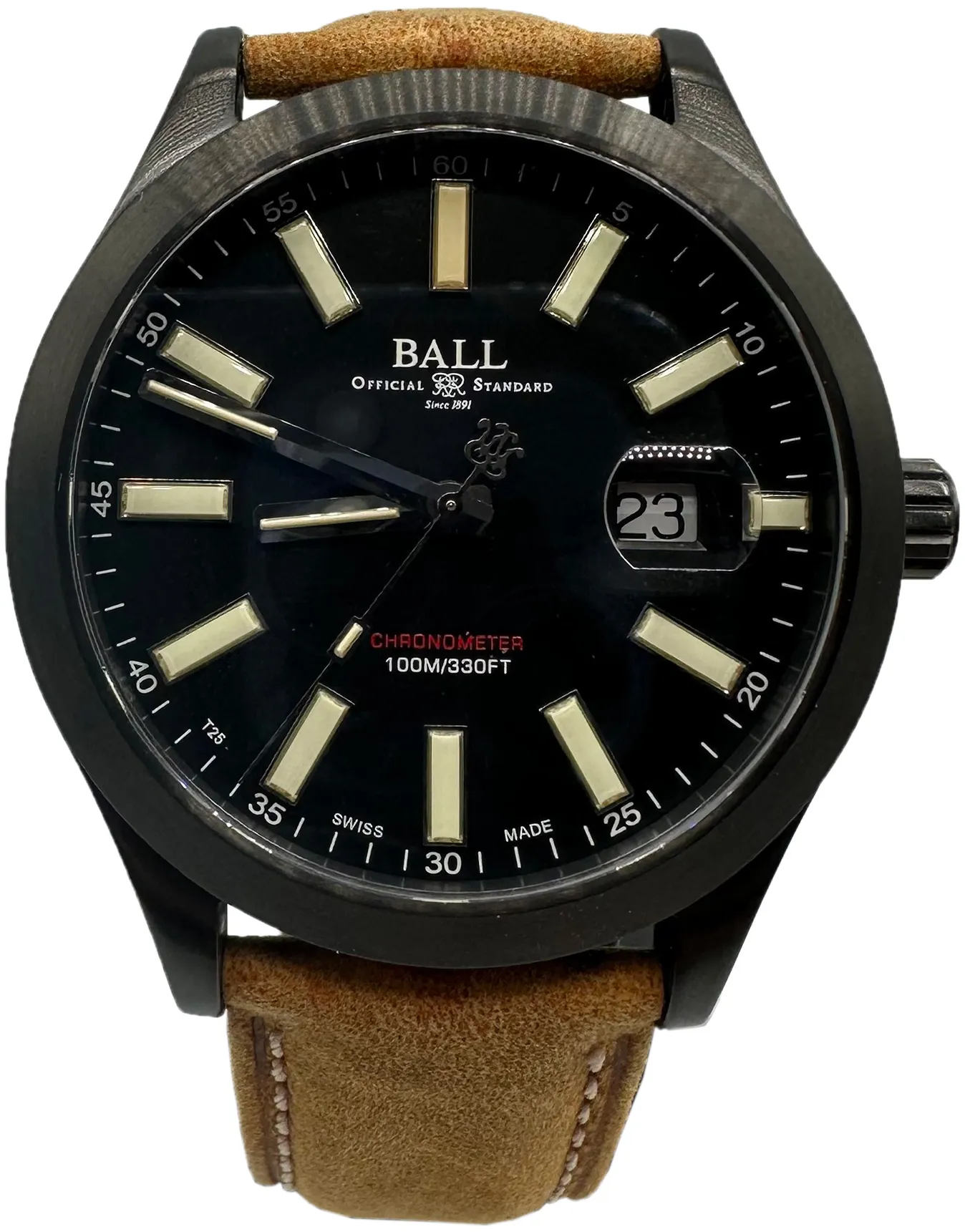 Ball Engineer II NM2028C-L4CJ-BK 43mm Titanium Black