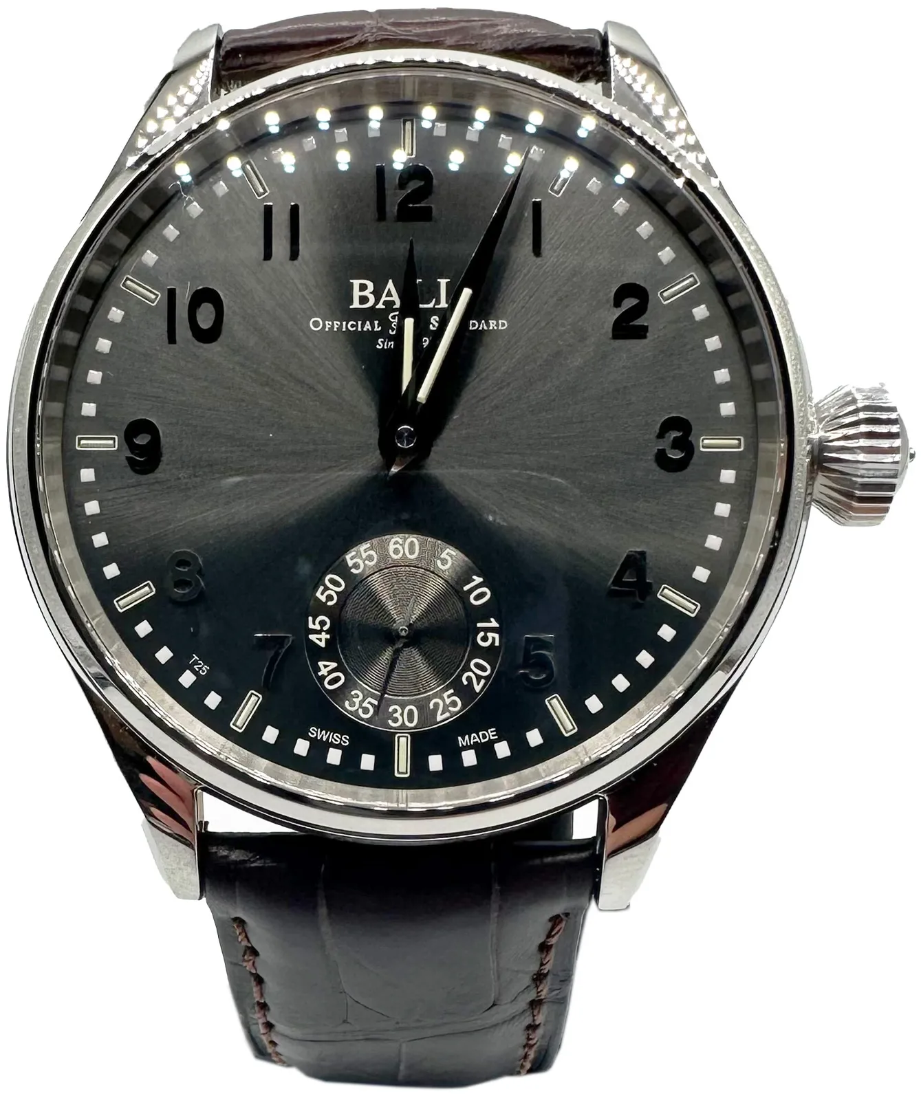 Ball Trainmaster 44mm Stainless steel Gray