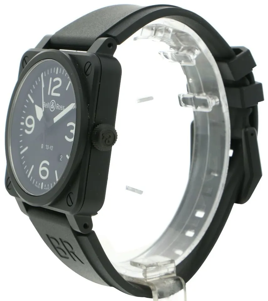 Bell & Ross BR03-92 BR 03-92 BLACK MATTE 42mm Ceramic Black 2