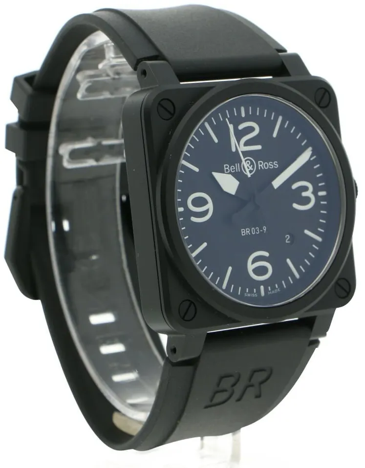 Bell & Ross BR03-92 BR 03-92 BLACK MATTE 42mm Ceramic Black 11