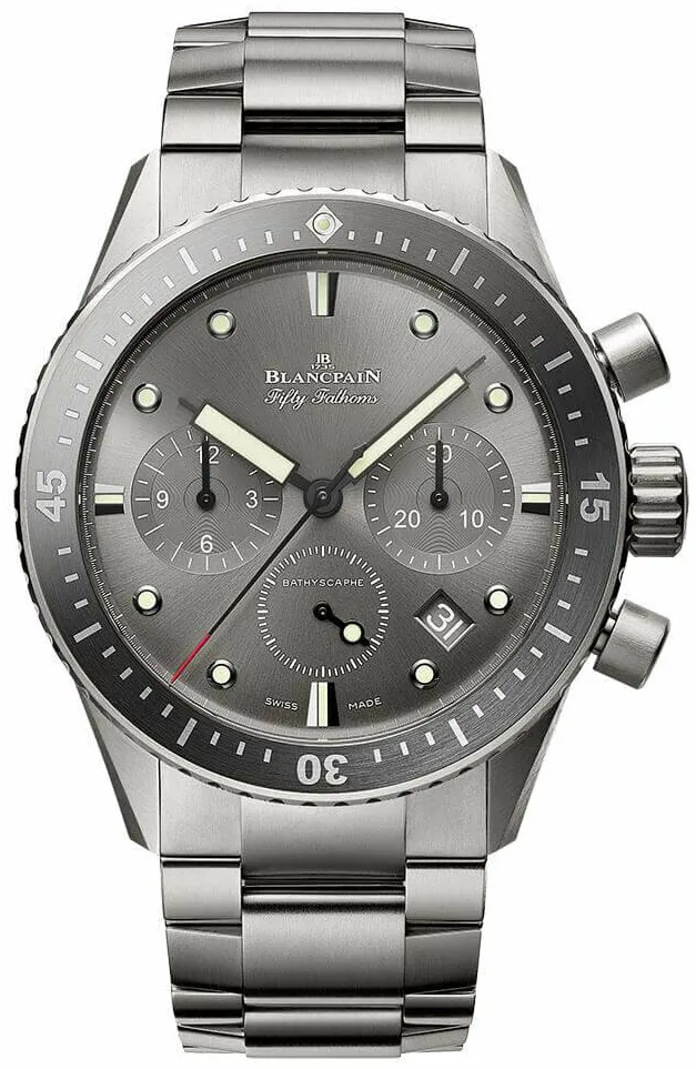 Blancpain Bathyscaphe Chronographe Flyback 5200 1210 98S 43mm Titanium Gray meteor