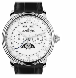 Blancpain Villeret 6685-1127-55B Stainless steel White