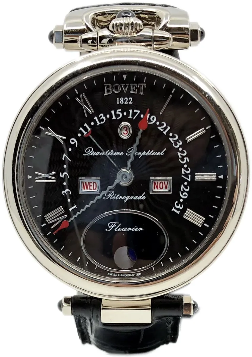 Bovet Amadeo Fleurier AMADEO42 42mm White gold and 18k white gold Black