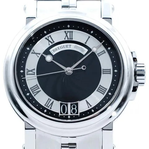 Breguet Marine 5817ST 40mm Stainless steel Black