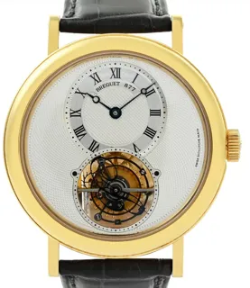 Breguet Tourbillon 5357BA 39mm Yellow gold Silver