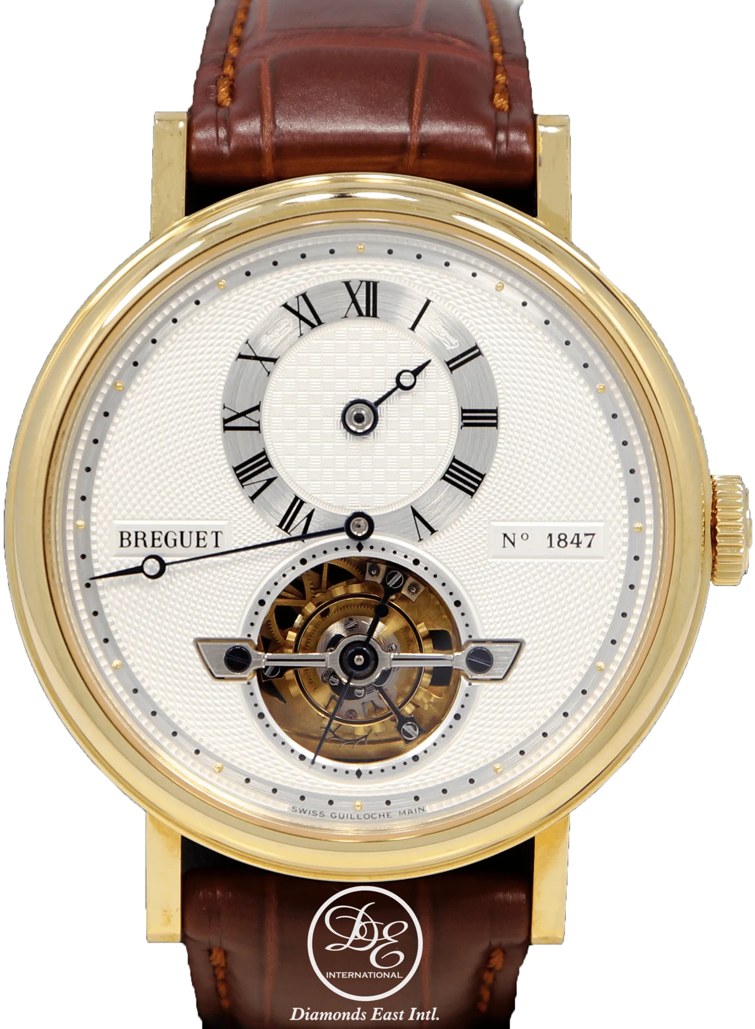 Breguet Tourbillon 31337 39mm Yellow gold and 18k yellow gold Guilloché