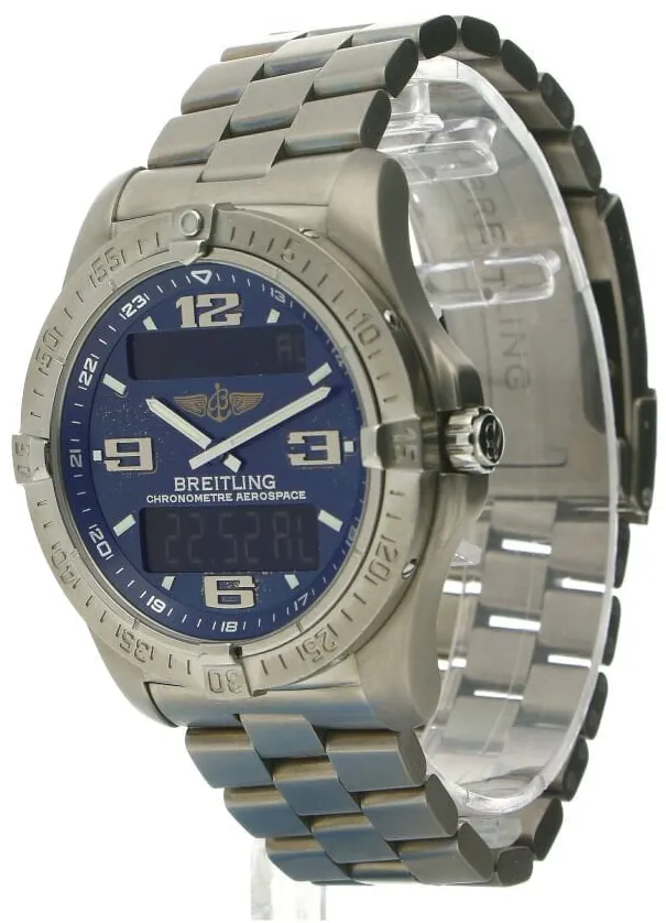 Breitling Aerospace E79362 42mm Titanium Blue 1