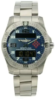 Breitling Aerospace E793636E1C1E1 (593) 43mm Titanium Blue