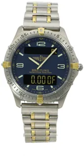 Breitling Aerospace F65062 42mm Titanium Blue