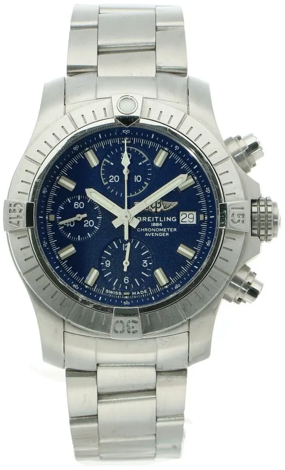 Breitling Avenger A13385101C1A1 43mm Stainless steel Blue