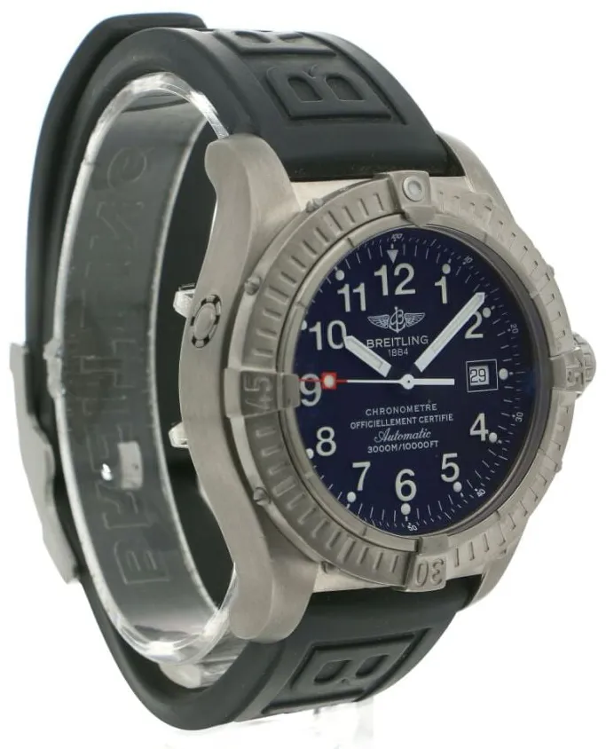 Breitling Avenger E17370 44mm Titanium Blue 7