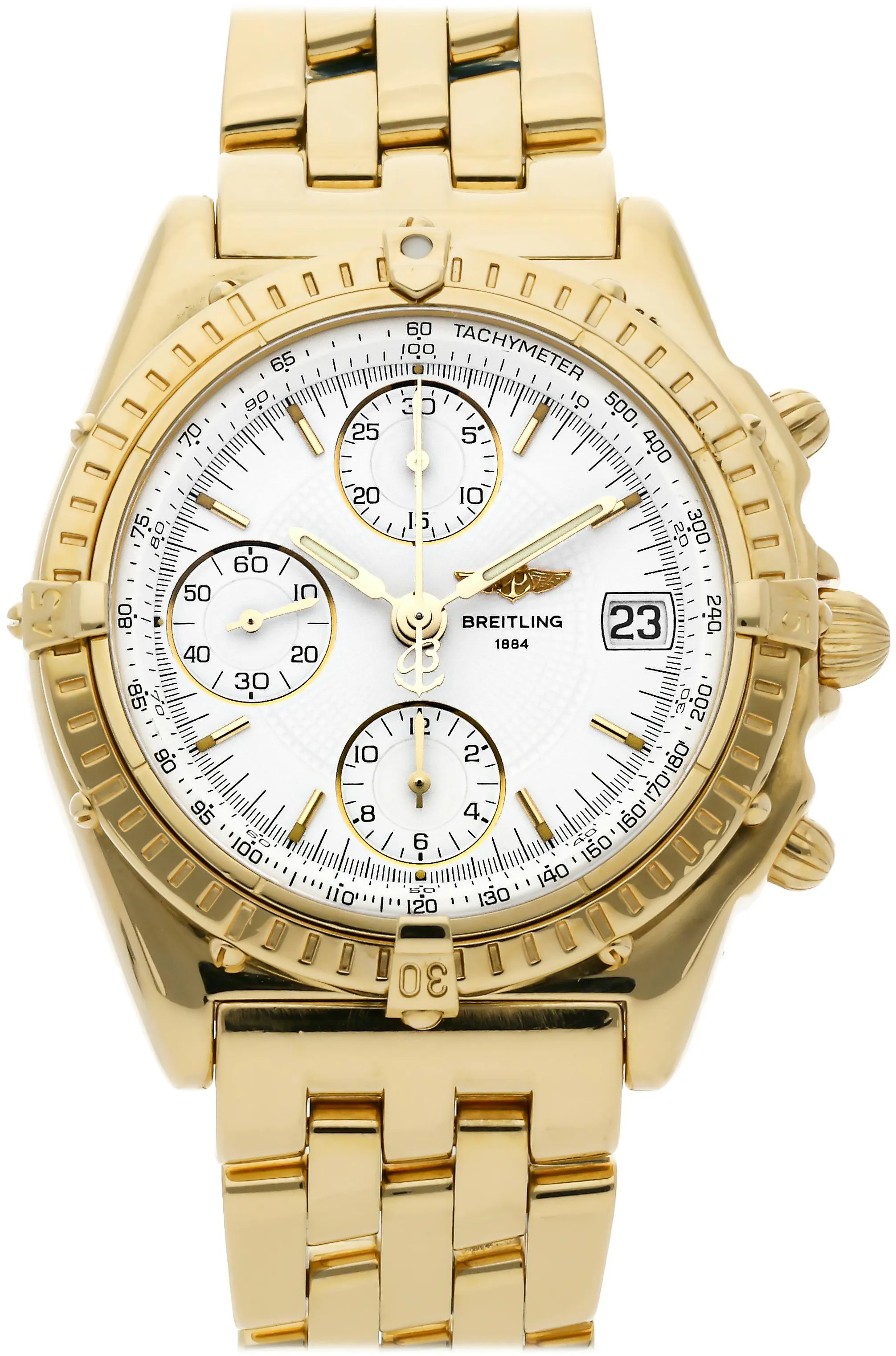 Breitling Chronomat K13050.1 40mm Yellow gold White