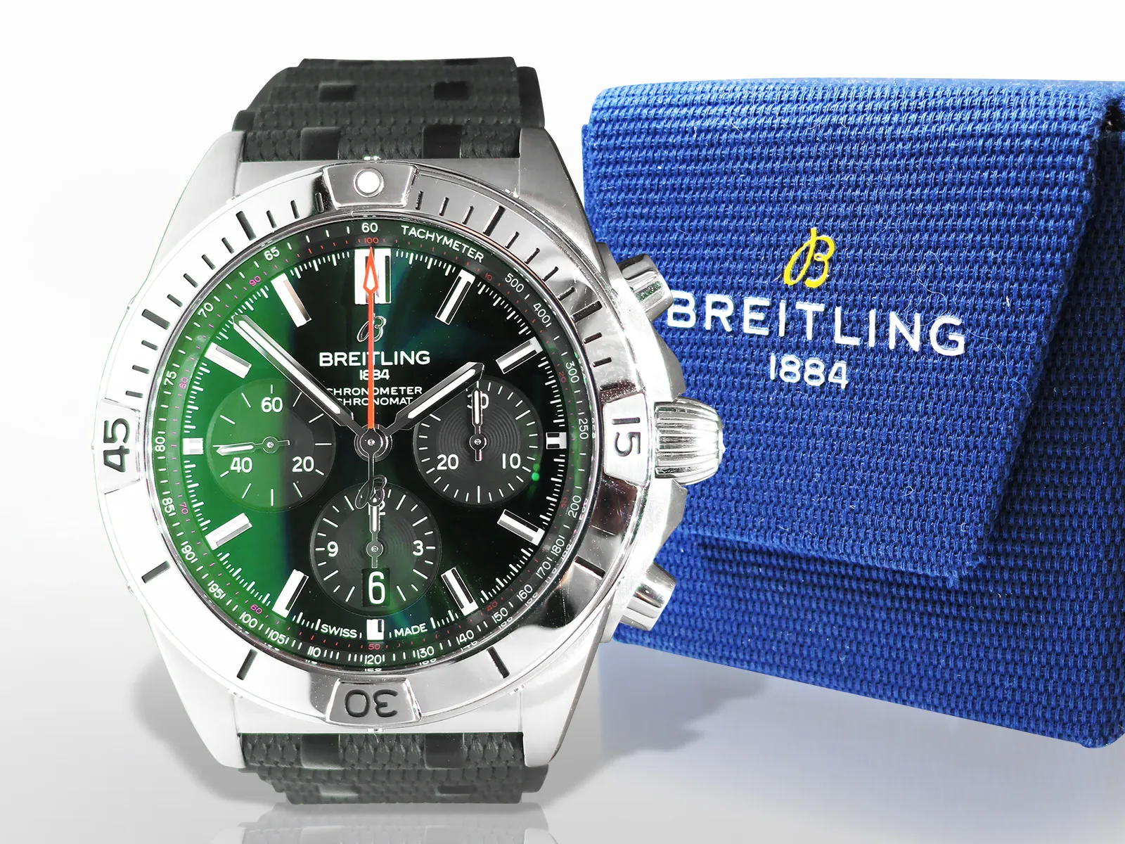 Breitling Chronomat 42mm Stainless steel Green