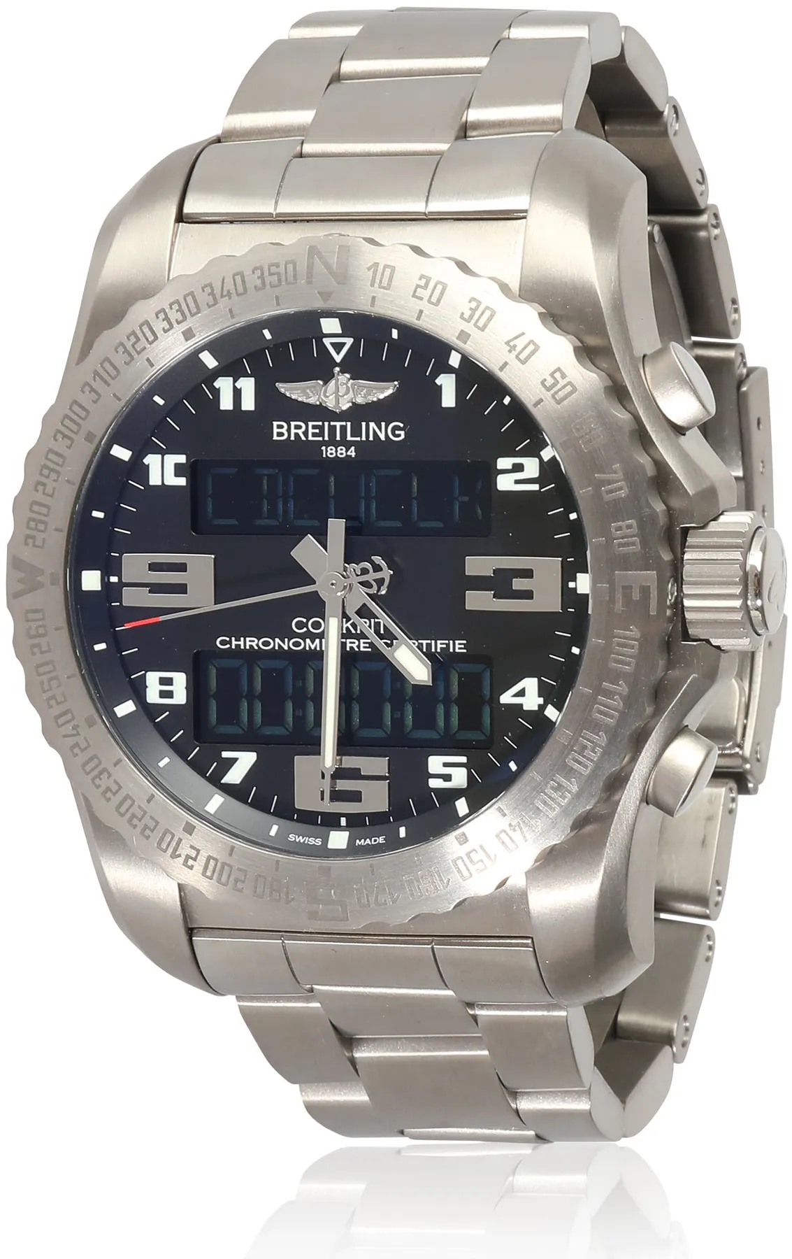 Breitling Cockpit B50 B50 EB501022/BD40 46mm Titanium Black