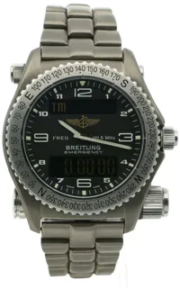 Breitling Emergency E56121 (565) 42mm Titanium Black