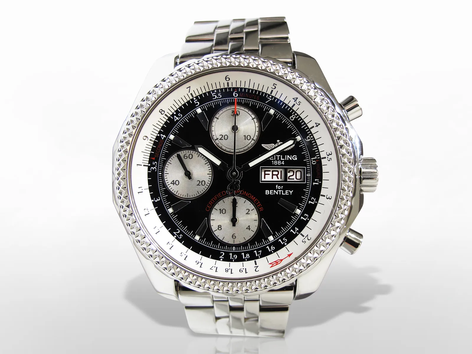 Breitling for Bentley 43mm Stainless steel Black