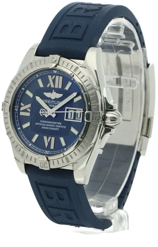 Breitling Galactic A49350 41mm Stainless steel Blue 1