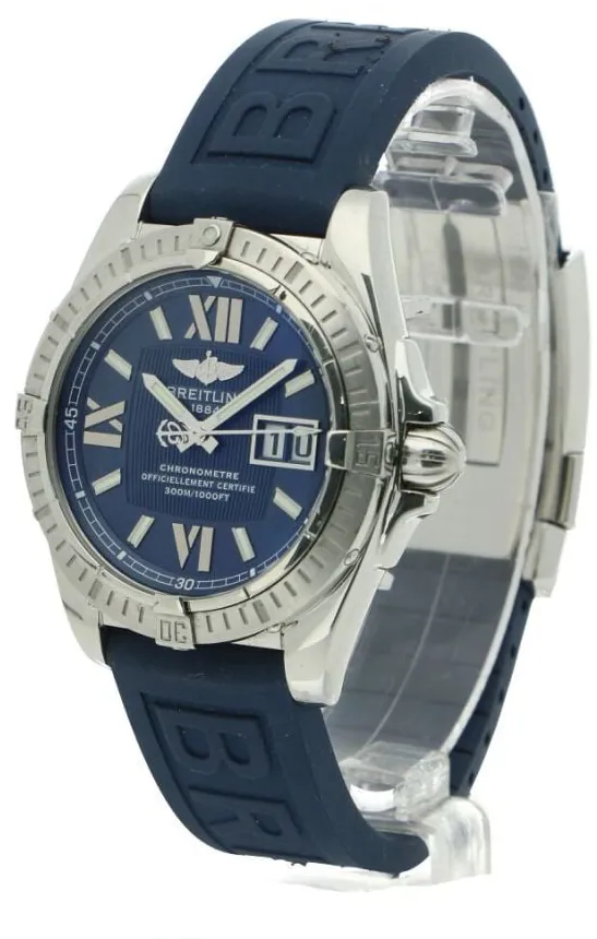 Breitling Galactic A49350 41mm Stainless steel Blue 12