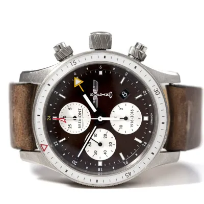 Bremont Boeing 43mm Titanium Brown 5