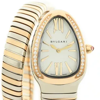 Bulgari Bulgari 102237 Rose gold and Stainless steel Silver